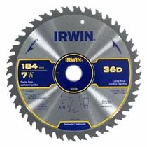 Lamina Serra Circular Corte Rapido Irwin 7.1/4 36 Dentes Iw14108
