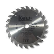 Lâmina Serra Circular para Madeira 24 Dentes 185mm Kaef