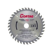 Lamina Serra Circular Para Madeira 7 24 Dentes 185 Mm Cortag