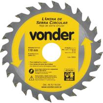 Lamina Serra Circular Videa 110X20X24D Vonder Lamina Serra Circular Videa 110X20X24D Vonder
