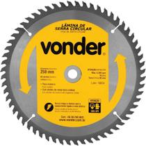 Lamina Serra Circular Videa 250X30X60D Vonder