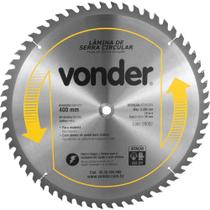 Lamina Serra Circular Videa 400X30X60D Vonder