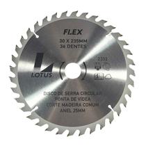 Lamina Serra Circular Videa 9.1/4 X 36 Dentes Flex Lotus