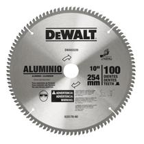 Lâmina Serra Esquadria 10" 100 Dentes Aluminio DWA03220 DeWalt Lâmina Serra Esquadria 10" 100 Dentes Aluminio DWA03220 DeWalt
