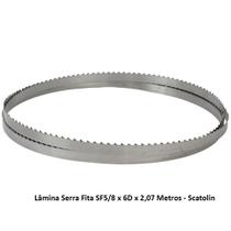 Lâmina Serra Fita SF5/8 x 6D x 2,07 Metros - Scatolin Lâmina Serra Fita SF5/8 x 6D x 2,07 Metros - Scatolin