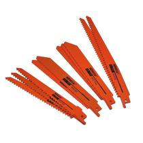 Lâmina Serra Sabre 6-8 Polegadas Metal E Madeira C/10 Peças