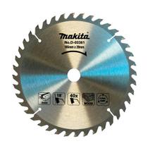 Lamina Serra Tct 185x20x2.2 40t Para Madeira - D-03361 - Makita