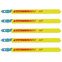 Lâmina serra tico tico 100 mm 24 dentes bimetal multiuso 5 peças - BU424 Lâmina serra tico tico 100 mm 24 dentes bimetal multiuso 5 peças - BU424