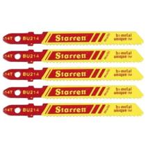 Lâmina serra tico tico 50 mm 14 dentes bimetal multiuso 5 peças - BU214 Lâmina serra tico tico 50 mm 14 dentes bimetal multiuso 5 peças - BU214