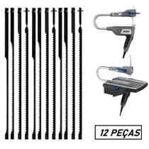 Lâmina Serra Tico Tico De Bancada P/ Dremel 12 Unidades Lâmina Serra Tico Tico De Bancada P/ Dremel 12 Unidades