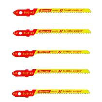 Lâmina serra tico tico para cortes curvos 50 mm 14 dentes multiuso com 5 peças - BU214S Lâmina serra tico tico para cortes curvos 50 mm 14 dentes multiuso com 5 peças - BU214S