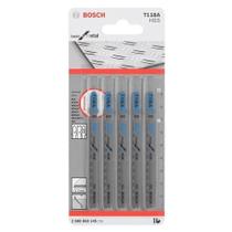 Lâmina Serra Tico Tico T118A para Metal Embalagem com 5 Unidades - Bosch Lâmina Serra Tico Tico T118A para Metal Embalagem com 5 Unidades - Bosch