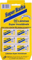 Lâmina Super Barba Premium amarela 50 cartelas com 60