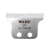Lâmina T wide Wahl Profissional Cromada para Máquina de Acabamento Detailer e Detailer Cordless Li Com Corte Preciso 0,4mm
