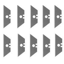 Lâmina Trapezoidal Para Estilete Retrátil Com 10 Peças 0Af Lâmina Trapezoidal Para Estilete Retrátil Com 10 Peças 0Af