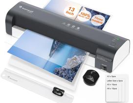 Laminador Bonsaii 7 em 1 térmico de 33 cm com 40 folhas de laminação