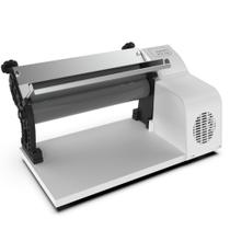 Laminador Elétrico Industrial de Massa 37 cm Branco 220V Anodilar