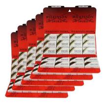 Lâminas Aço Barbear Kit 100 C/ 3 Unid Cada Wilkinson Sword