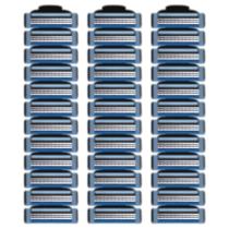 Lâminas de Barbear Artgol GL-Mach 3 Estilo Pacote com 36 Unidades Azul Lâminas de Barbear Artgol GL-Mach 3 Estilo Pacote com 36 Unidades Azul