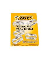 Lâminas de barbear de segurança BIC Chrome Platinum (pacote com 100)