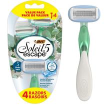 Lâminas de barbear descartáveis BIC Soleil Escape Women 4 lâminas 4 unidades