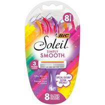 Lâminas de barbear descartáveis BIC Soleil Simply Smooth 3 Blades x8