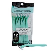 Lâminas de barbear descartáveis Kai About Face Body Twin Blade x12 Women Lâminas de barbear descartáveis Kai About Face Body Twin Blade x12 Women