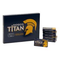 Lâminas de Barbear DORCO Titan 100 Dupla Faca Azul