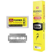 Lâminas de Barbear Feather Dupla Aresta 200 Unidades