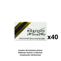 Lâminas De Barbear Gilete Wilkinson Original Cartelas
