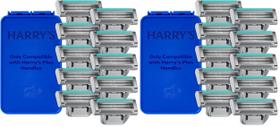Lâminas de Barbear Harry's Plus Pacote com 10 Unidades Design Compacto Lâminas de Barbear Harry's Plus Pacote com 10 Unidades Design Compacto