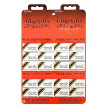 Lâminas de Barbear Inox 60Un Gillette - Wilkinson Sword Lâminas de Barbear Inox 60Un Gillette - Wilkinson Sword