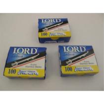 Lâminas de Barbear LORD Super Stainless Pacote com 300 Unidades
