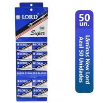 Lâminas De Barbear New Lord Azul 50 Un Navalha Para Barbearias Lâminas De Barbear New Lord Azul 50 Un Navalha Para Barbearias