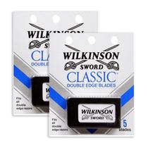 Lâminas de barbear Wilkinson Sword Classic Double Edge (10 unidades)