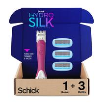 Lâminas de biquíni Schick Hydro Silk Trimstyle 5 Blade para mulheres