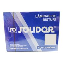 Lâminas De Bisturi Estéril Aço Carbono N 15 - Cx 100 Unidade Lâminas De Bisturi Estéril Aço Carbono N 15 - Cx 100 Unidade