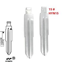 Lâminas de Chave Virgem Hyundai Elantra/Tucson e Kia Cerato - Kit com 10 Peças (Hyn15/Hyn6)