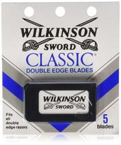 Lâminas de Dupla Faca Wilkinson Sword Classic Pacote com 10