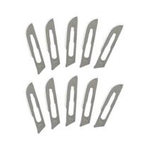 Lâminas De Escalpelos De Aço Carbono 20 23 Para Corte DIY, Kit De Ferramentas Cirúrgicas Com Cabo