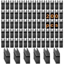 Lâminas de ferramentas oscilantes Trivd Frol 200 unidades para madeira e metal Lâminas de ferramentas oscilantes Trivd Frol 200 unidades para madeira e metal