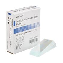 Lâminas de microscópio McKesson 25x75x1 mm lisas (72 unidades) Lâminas de microscópio McKesson 25x75x1 mm lisas (72 unidades)