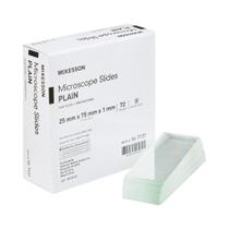 Lâminas de microscópio McKesson 25x7x1mm, bordas planas, 1440