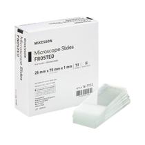Lâminas de microscópio McKesson Frosted 25 mm x 7 mm x 1 mm, 1440 unidades Lâminas de microscópio McKesson Frosted 25 mm x 7 mm x 1 mm, 1440 unidades