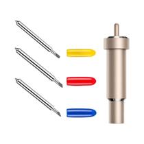 Lâminas De Plotter Cricut Explore Air 3/2/One Maker 3/2 Com Ângulos De 30, 45 E 60 Graus, Carcaça