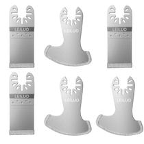 Lâminas de remoção de argamassa LEILUO Diamond Oscillating Multi Tool, 6 unidades