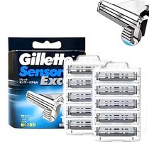 Lâminas De Reposição Gillette Sensor Excel Para Barbeadores Masculinos - Lâminas De 2 Camadas Para