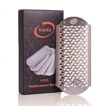 Lâminas de reposição para o lavador de arquivos de pés Vanfa Pedicure Lâminas de reposição para o lavador de arquivos de pés Vanfa Pedicure