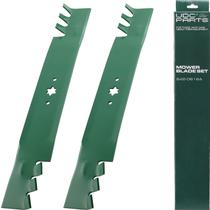 Lâminas de reposição UDC Parts 942-0616A para cortador de grama, compatíveis com Cub Cadet 42 polegadas XT1 LT42 com furo estrela de 6 pontas, Craftsman T110, Troy-Bilt Pony, RZT42, T210, LT4200, 742-0616A, 942-0616, giro zero / kit com 2 lâminas para mulching Lâminas de reposição UDC Parts 942-0616A para cortador de grama, compatíveis com Cub Cadet 42 polegadas XT1 LT42 com furo estrela de 6 pontas, Craftsman T110, Troy-Bilt Pony, RZT42, T210, LT4200, 742-0616A, 942-0616, giro zero / kit com 2 lâminas para mulching