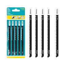 Lâminas De Serra Curva 5pcs HCS T-Shank Para Corte Rápido De Madeira T344D T118A T318A T144D T244D Lâminas De Serra Curva 5pcs HCS T-Shank Para Corte Rápido De Madeira T344D T118A T318A T144D T244D